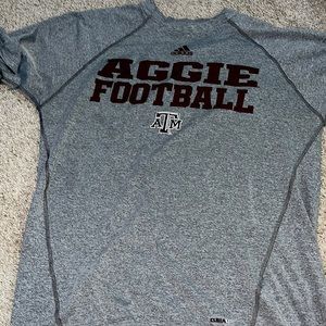 ADIDAS SIZE MEDIUM / AGGIES FOOTBALL WITH A&M LOGO
